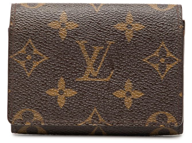 Louis Vuitton Brown Monogram Envelope Carte De Visite