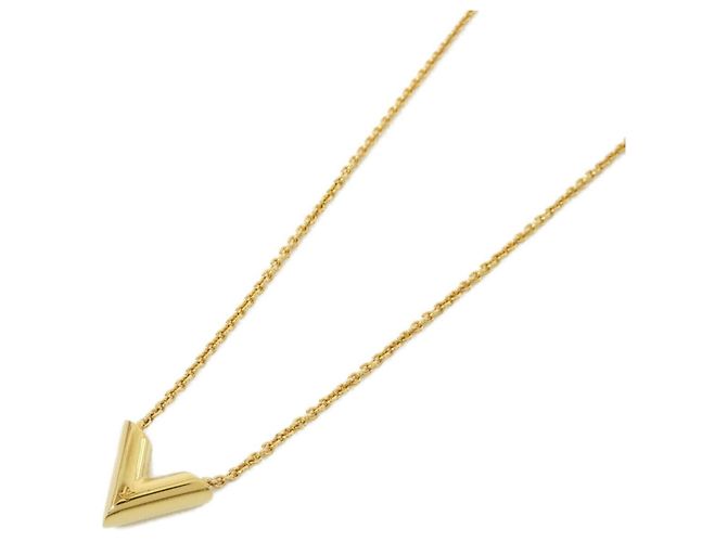 Collana Essenziale V Louis Vuitton D'oro