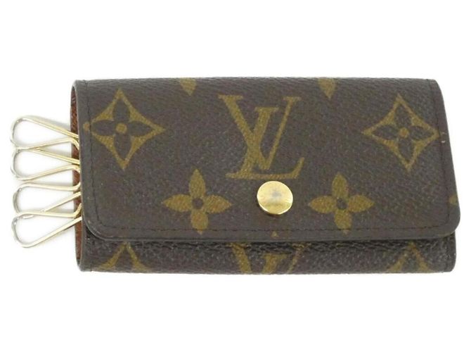 Étui à clés Monogram Multicle M69517 de Louis Vuitton Marron