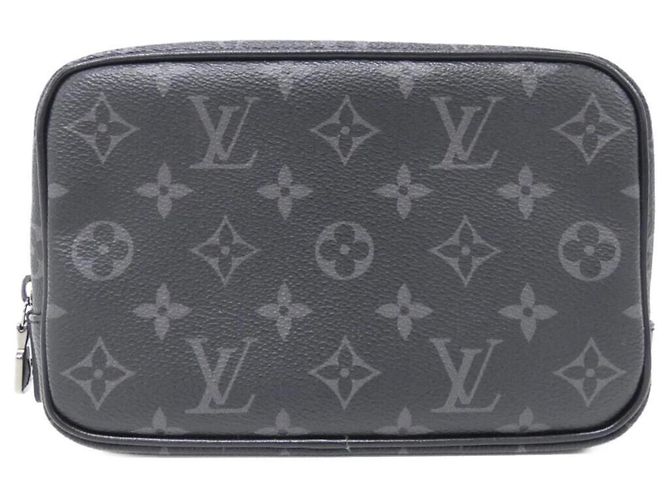 Neceser PM Monogram Eclipse Louis Vuitton Negro