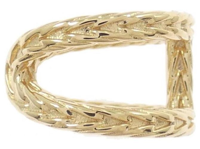 Ear Cuff de Oro Amarillo Danae de Hermès Dorado