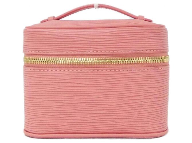 Epi Nice Nano Tasche Pouch von Louis Vuitton Pink