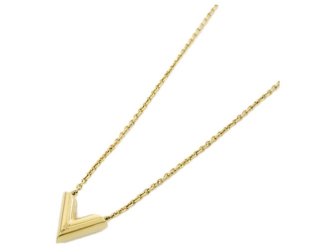 Collana Essenziale V Louis Vuitton M61083 D'oro