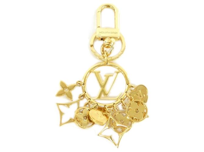 Portachiavi Louis Vuitton LV Circle Twinkle D'oro