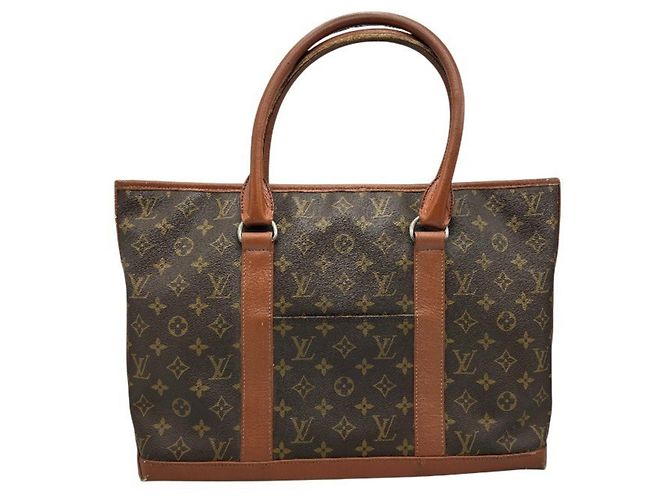 Borsa Tote Weekend PM Monogramma Louis Vuitton Marrone