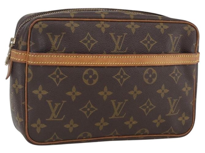 LOUIS VUITTON Clutch Compiegne 23 Monogram M51847 Auth LV ka2101 Monogramm
