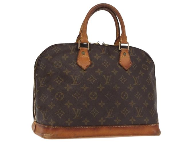 LOUIS VUITTON Monogram Alma Handtasche M51130 LV Auth 170617 Monogramm