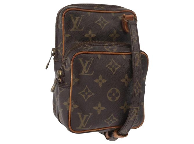 LOUIS VUITTON Bolsa de Hombro Mini Amazon Monograma M45238 LV Auth 166589