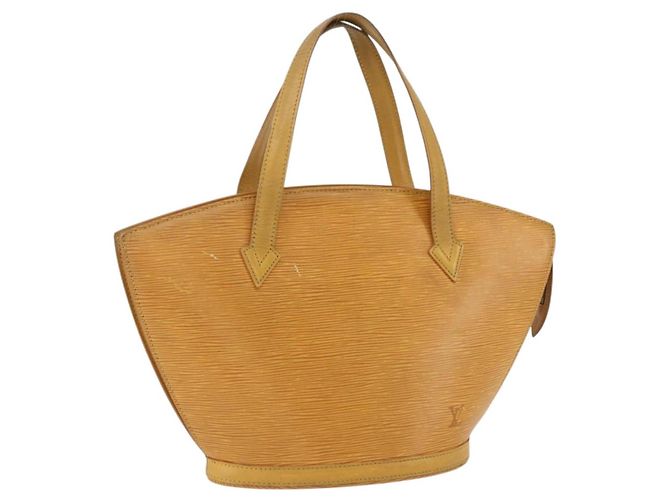 LOUIS VUITTON Sac à main Epi Saint Jacques Jaune M52279 LV Auth 169774