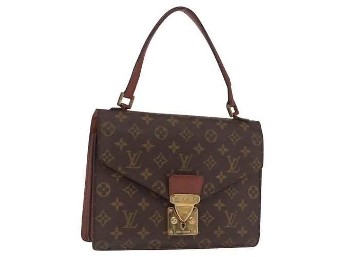LOUIS VUITTON Bolso de Mano Monogram Concorde M51190 LV Auth hk3405 Monograma