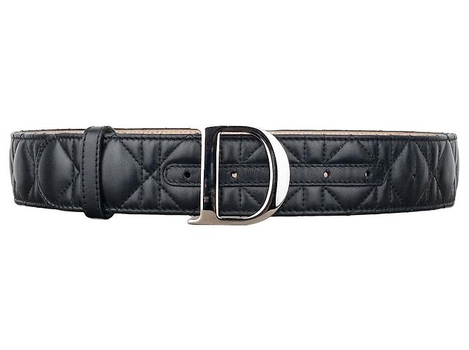 Lederlogo-Gürtel 'Lady Dior'