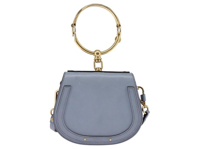 Chloé Borsa a tracolla Chloe Nile in pelle piccola Blu