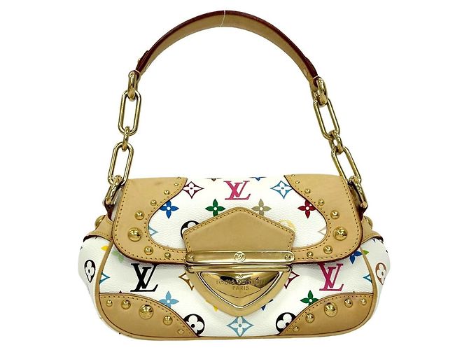 Louis Vuitton Marilyn Monogram Multicolore Shoulder Bag White