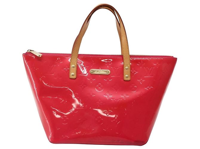 Bolso Bellevue Monogram Vernis PM Louis Vuitton Rosa