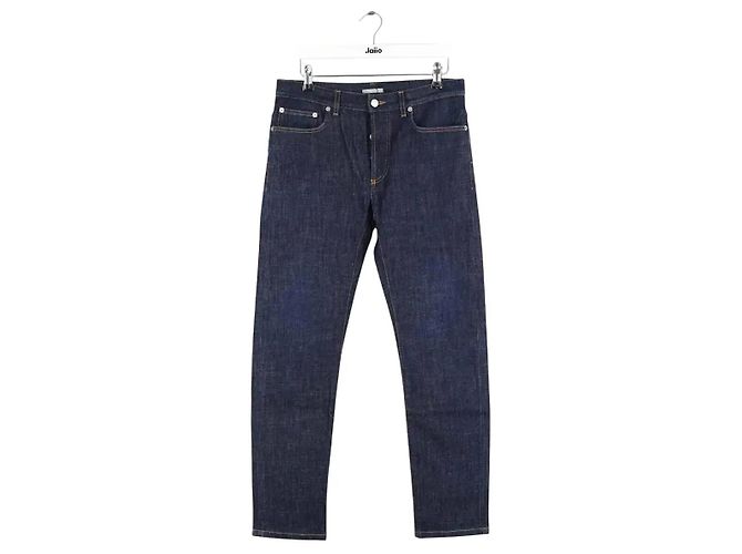 Dior Vaqueros rectos azul marino