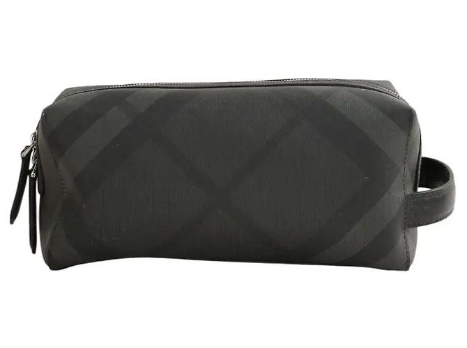 Burberry Anthracite clutch Dark grey