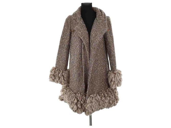 Diane Von Furstenberg Brauner Mantel