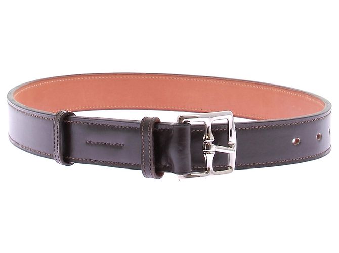 Hermès Cinto 'Étrivière' em couro marrom