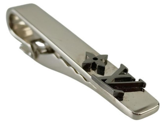 Clip per cravatta Louis Vuitton Instinct Argento Metallo