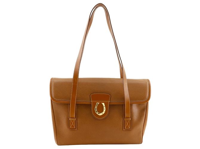 Bolsa Tote Gucci Old em couro marrom