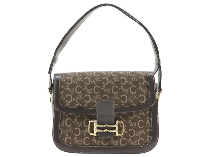 Céline Celine Vintage-Handtasche Braun