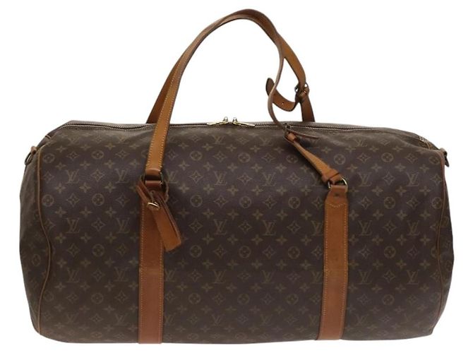 Bolsa Polochon Louis Vuitton em Canvas Monogram 65 Marrom