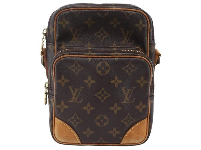 Bolsa Amazone Louis Vuitton em canvas Monogram MM Marrom
