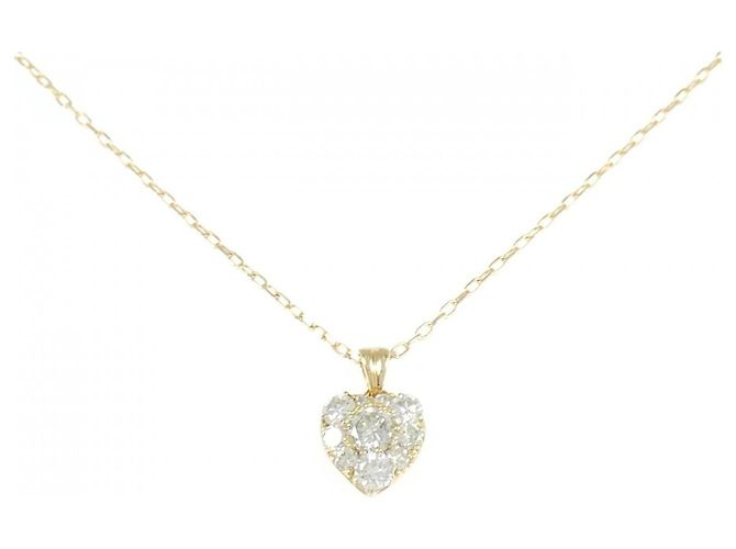 Autre Marque Collana in Oro Au750 e Diamanti D'oro
