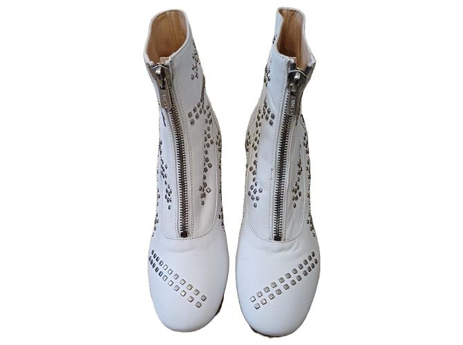 Original Pinko Women's Ankle Boots White 