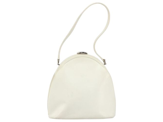 Gucci Vintage Leather Weiß