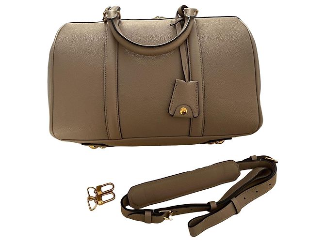 Bolsa Louis Vuitton Sofia Coppola Speedy 30 Couro Bege