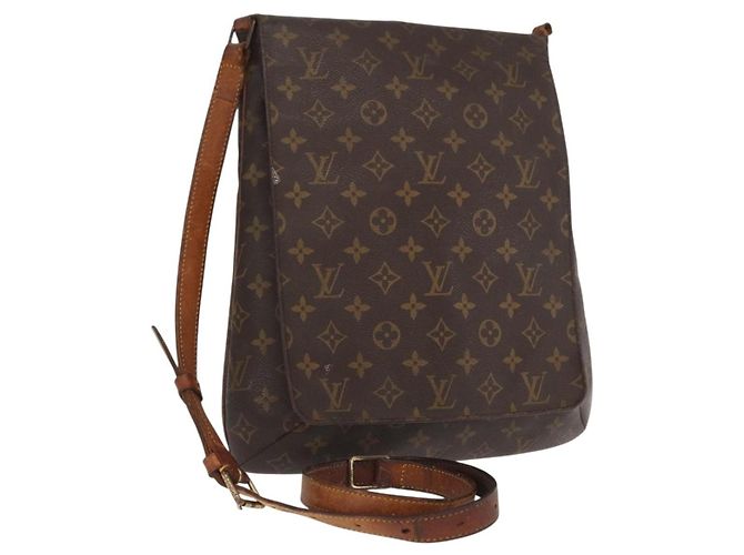 LOUIS VUITTON Borsa a Spalla Monogram Musette M51256 LV Auth 169078 Monogramma