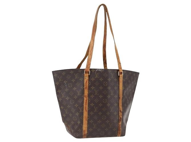 LOUIS VUITTON Monogram Einkaufstasche M51108 Auth LV 169105 Monogramm
