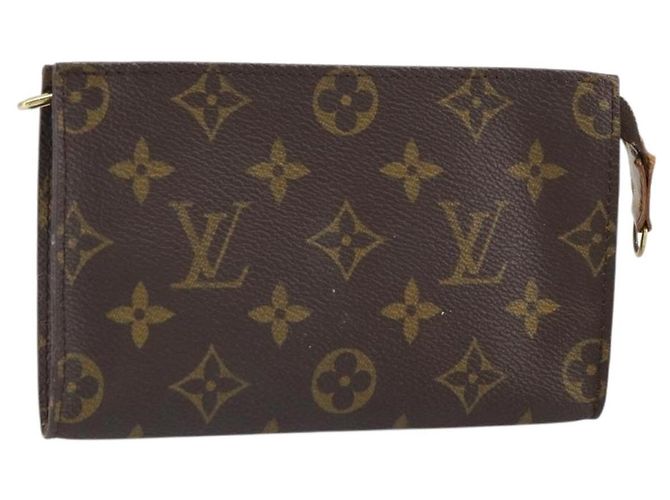 LOUIS VUITTON Monogram Bucket PM Accessory Pouch LV Auth th6442