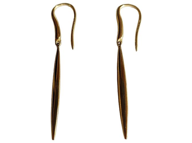 Tiffany & Co Piuma in oro giallo 750/000 D'oro