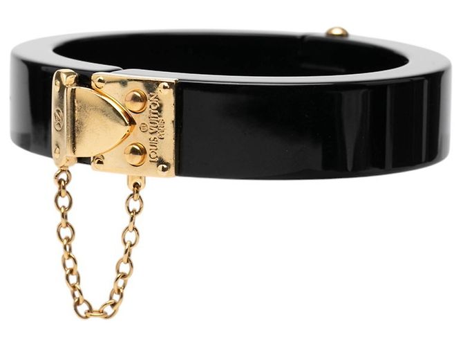 Pulsera Charm LockMe Louis Vuitton Negro