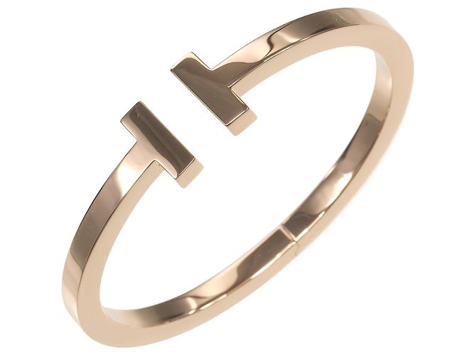 Pulseira charm T-Square da Tiffany & Co. Rosa
