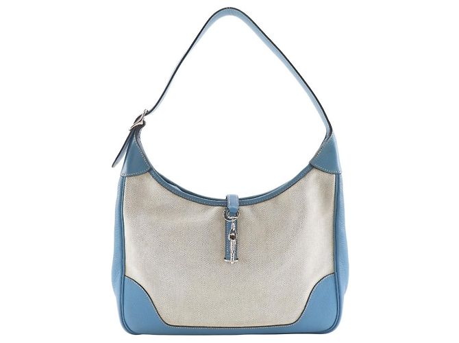 Bolso de Hombro Hermès Trim 31 Azul