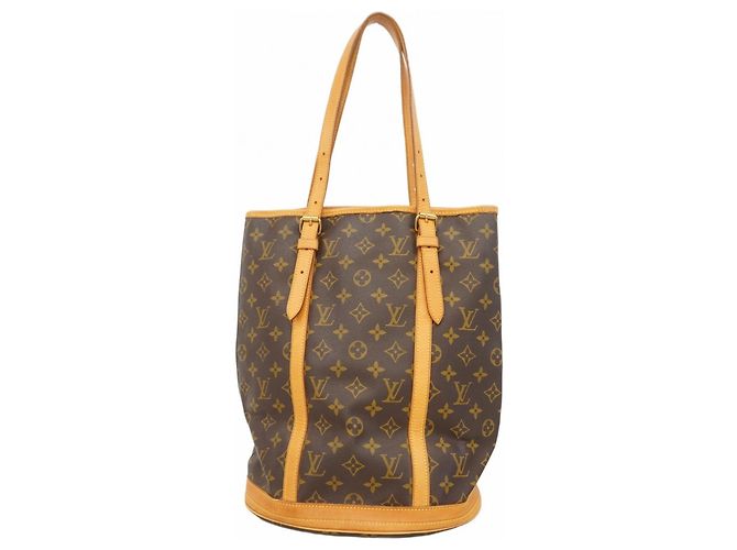 Borsa Tote Monogram Bucket GM di Louis Vuitton Marrone