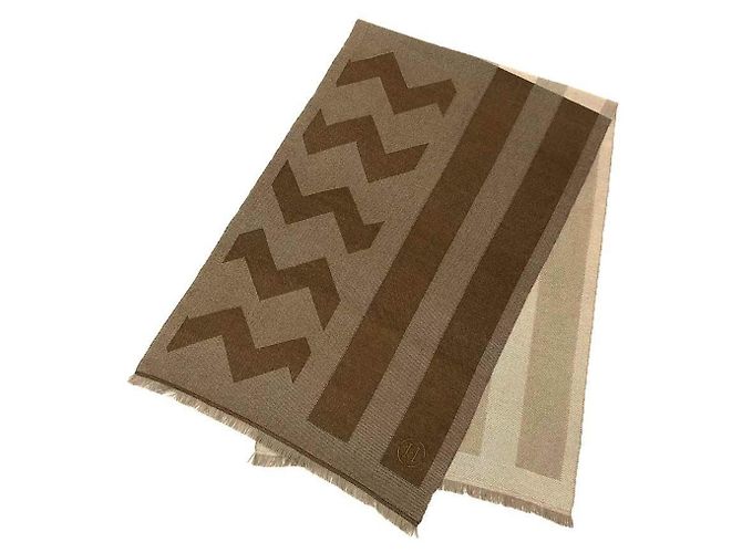 Stola in cashmere Hermès marrone