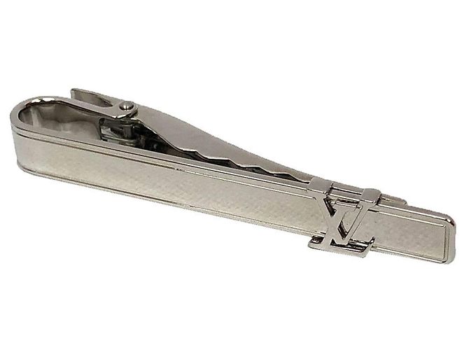 Clip per cravatta argento Louis Vuitton