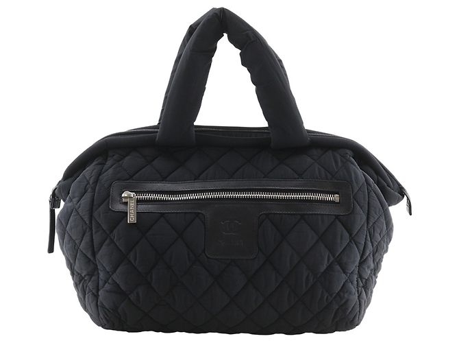 Borsa Boston trapuntata Cocoon di CHANEL Nero