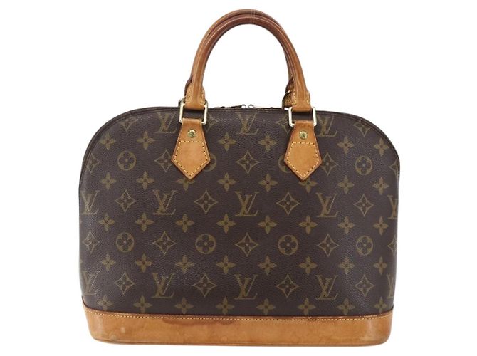 Louis Vuitton Alma Monogram Canvas PM Marrom