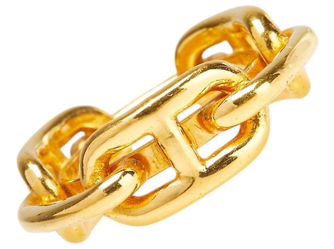 Ring Anello per sciarpa Chaîne d'Ancre di Hermès D'oro Metallo