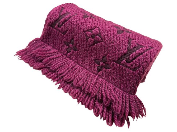 Cachecol Mania Louis Vuitton Roxo