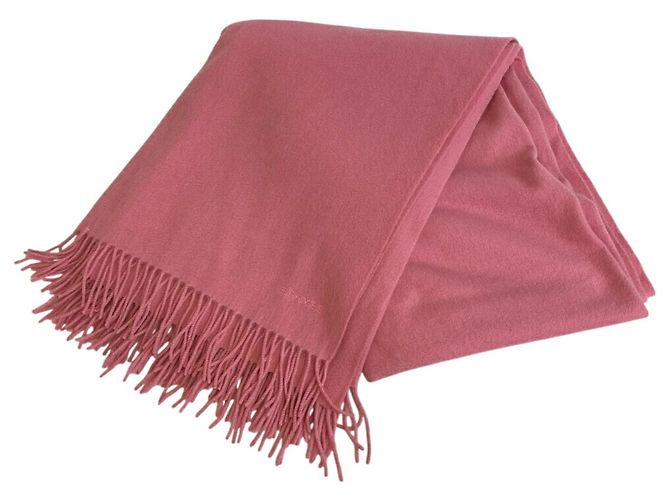 Rosa Kaschmir-Schal von Hermès Pink