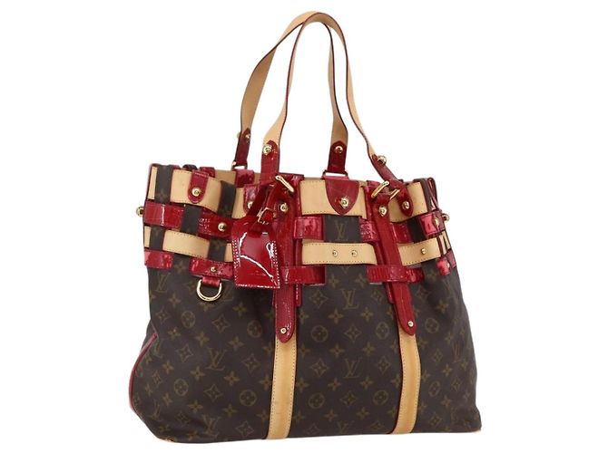 LOUIS VUITTON Borsa Tote Monogram Ruby Sarina MM Rossa M95611 LV Auth ka2035 Rosso Monogramma