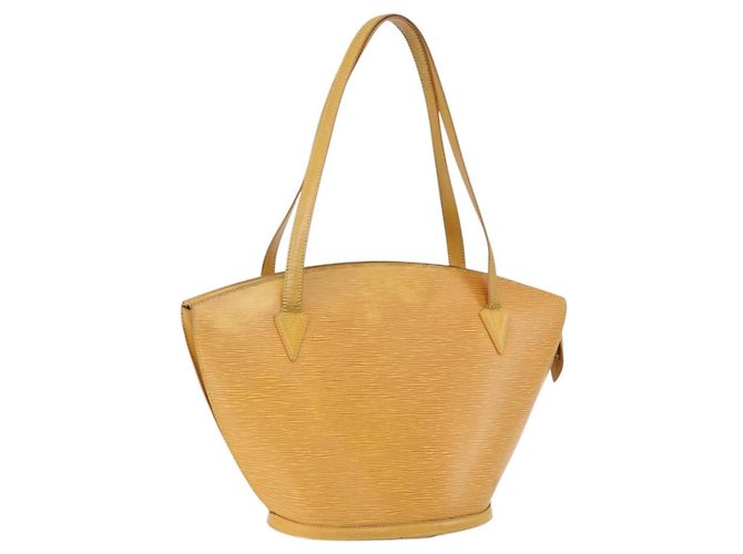 LOUIS VUITTON Epi Saint Jacques Shopping Shoulder Bag Yellow M52269 Auth 170573