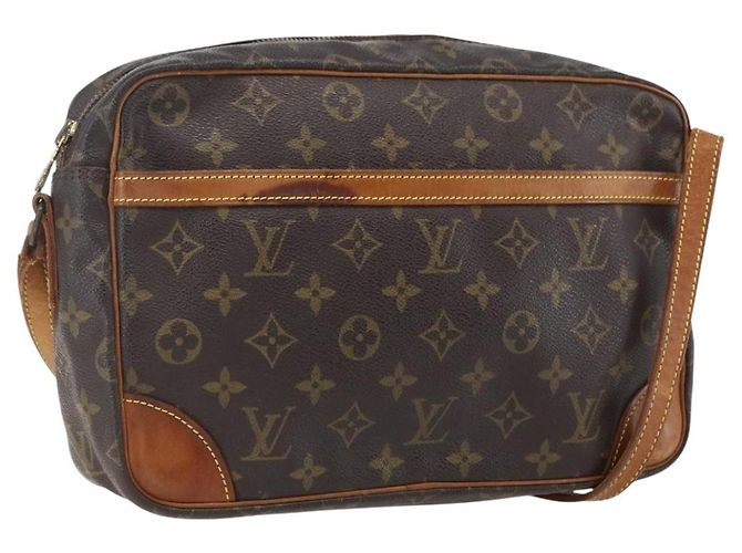 LOUIS VUITTON Bolsa de Ombro Monogram Trocadero 30 M51272 LV Auth bs33155 Monograma
