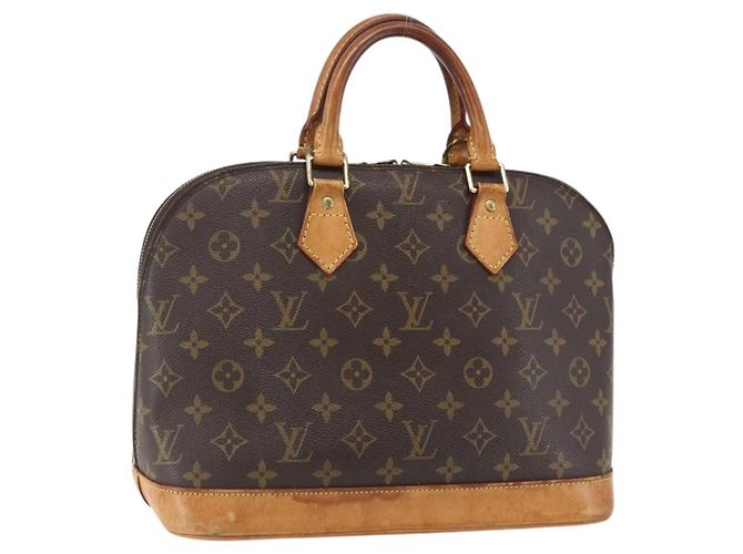 LOUIS VUITTON Monogram Alma Handtasche M51130 LV Auth 170144 Monogramm